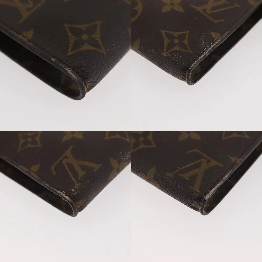 Louis Vuitton Monogram Bucket GM Accessory Pouch Brown